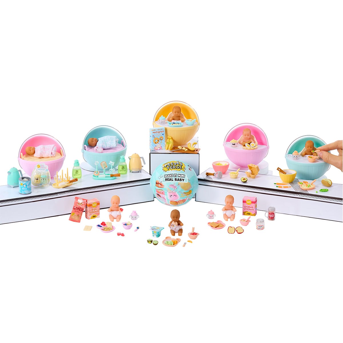 CÁPSULA COLECCIONABLE MGA'S MINIVERSE - MAKE IT MINI MINI REAL BABY SURTIDO - 7