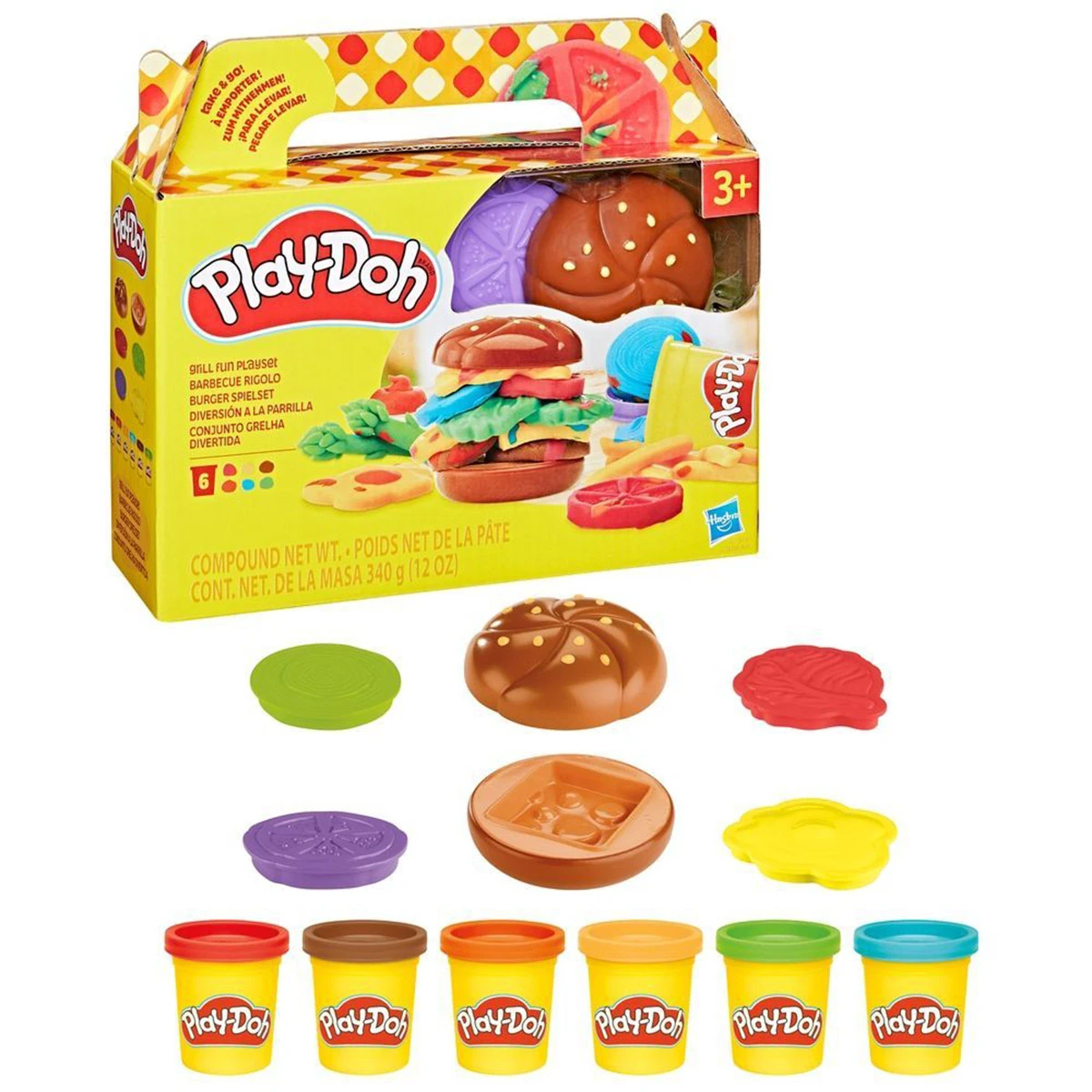 SET DE MASA MOLDEABLE PLAY-DOH FORMAS DE ALIMENTOS SURTIDO - 3