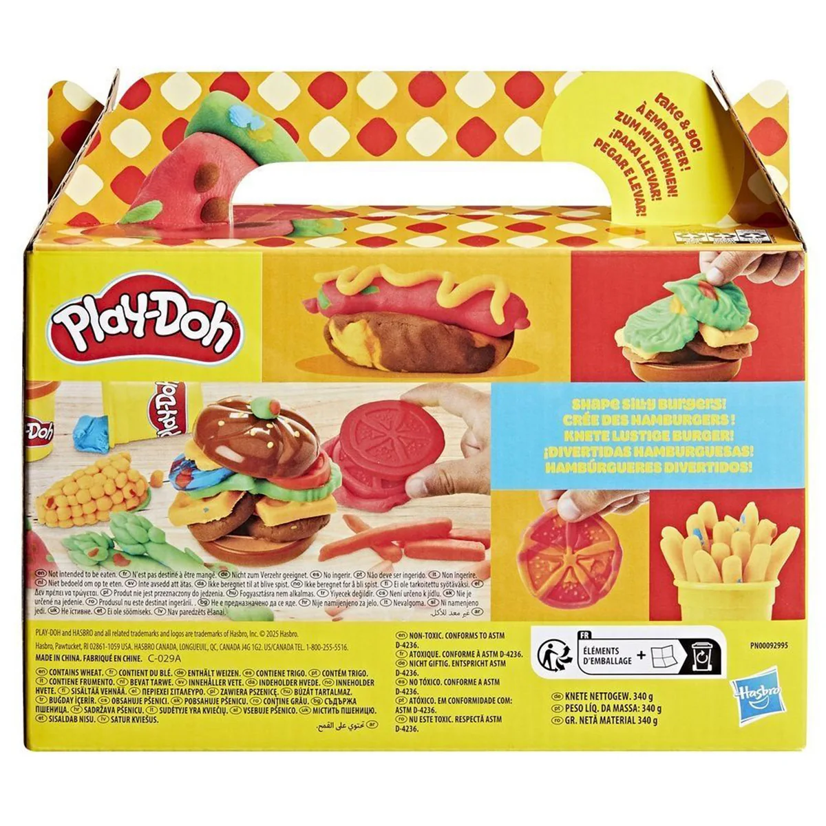 SET DE MASA MOLDEABLE PLAY-DOH FORMAS DE ALIMENTOS SURTIDO - 4