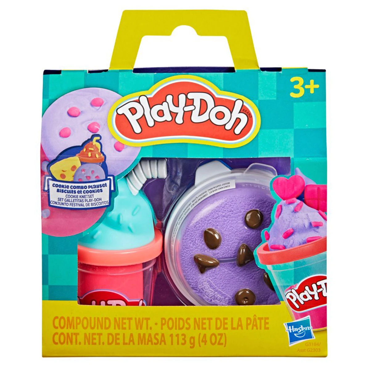 SET DE MASAS MOLDEABLES PLAY-DOH SURTIDO GOLOSINAS PARA EL CAMINO - 1