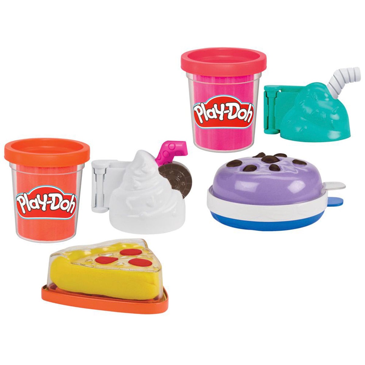 SET DE MASAS MOLDEABLES PLAY-DOH SURTIDO GOLOSINAS PARA EL CAMINO - 3