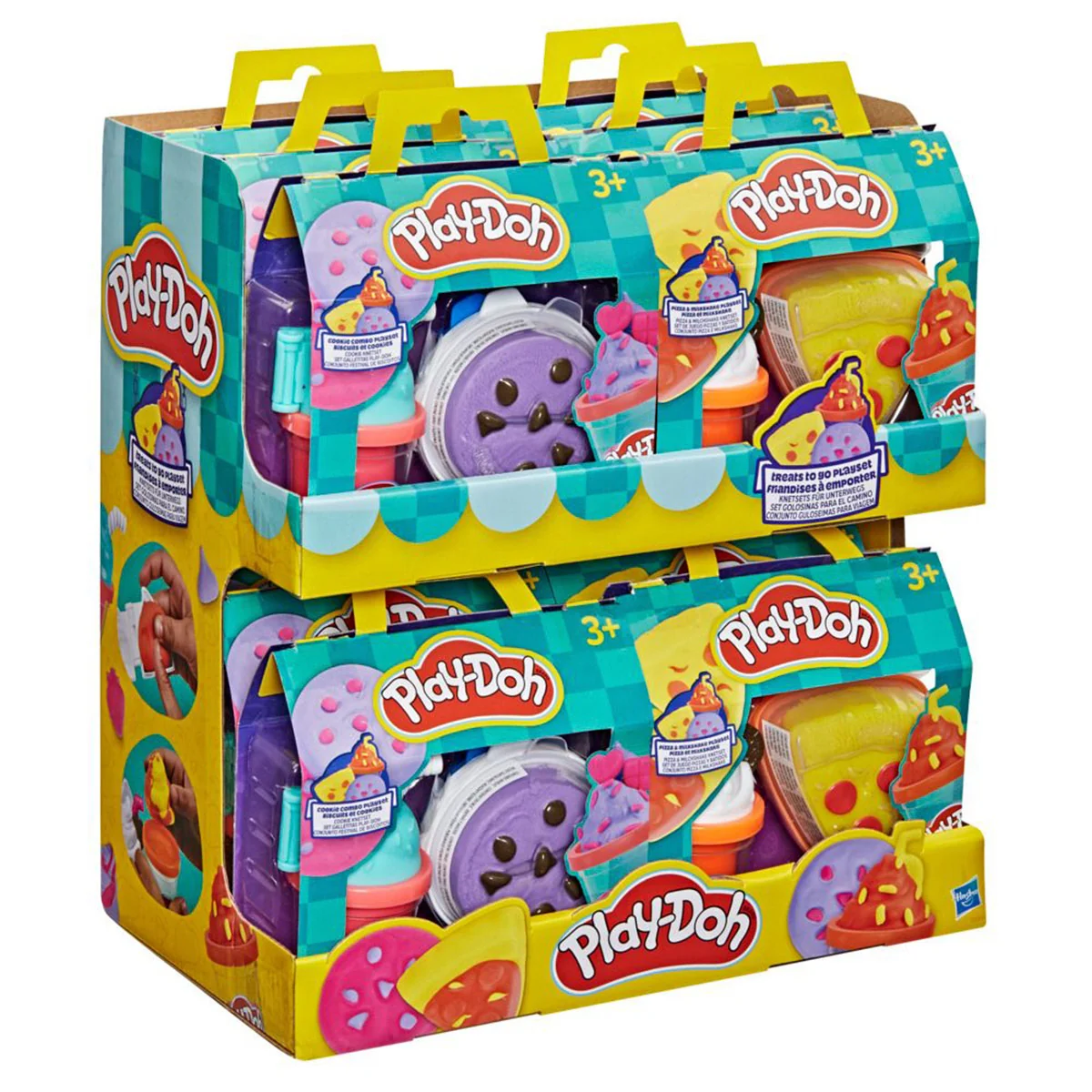 SET DE MASAS MOLDEABLES PLAY-DOH SURTIDO GOLOSINAS PARA EL CAMINO - 6
