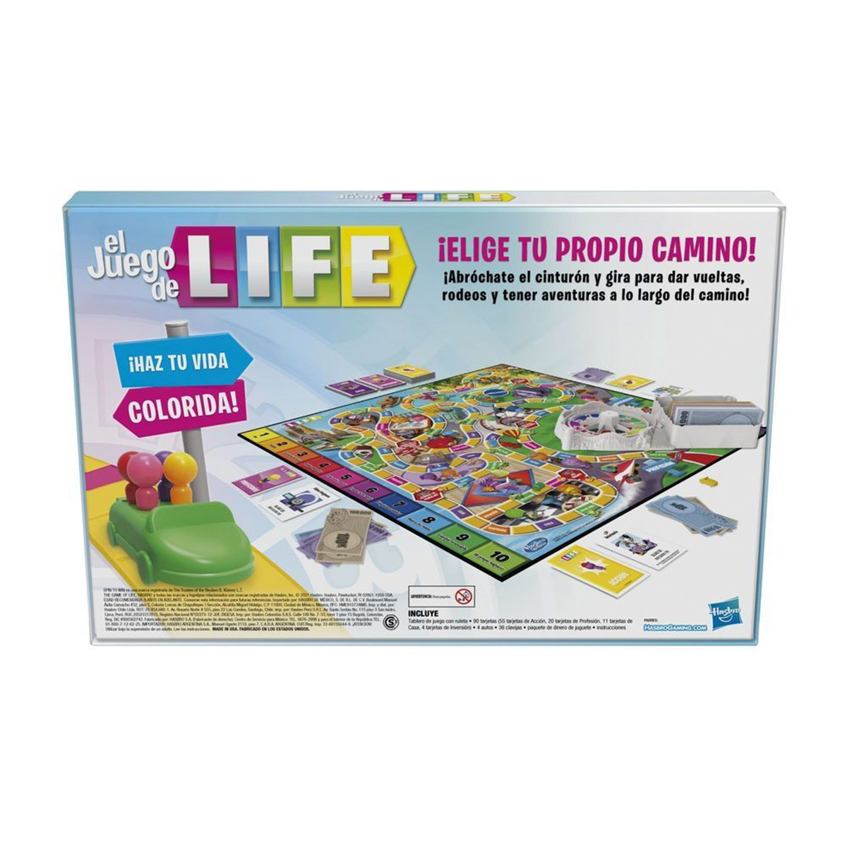 JUEGO DE MESA HASBRO GAMES JUEGO DE LIFE - 4