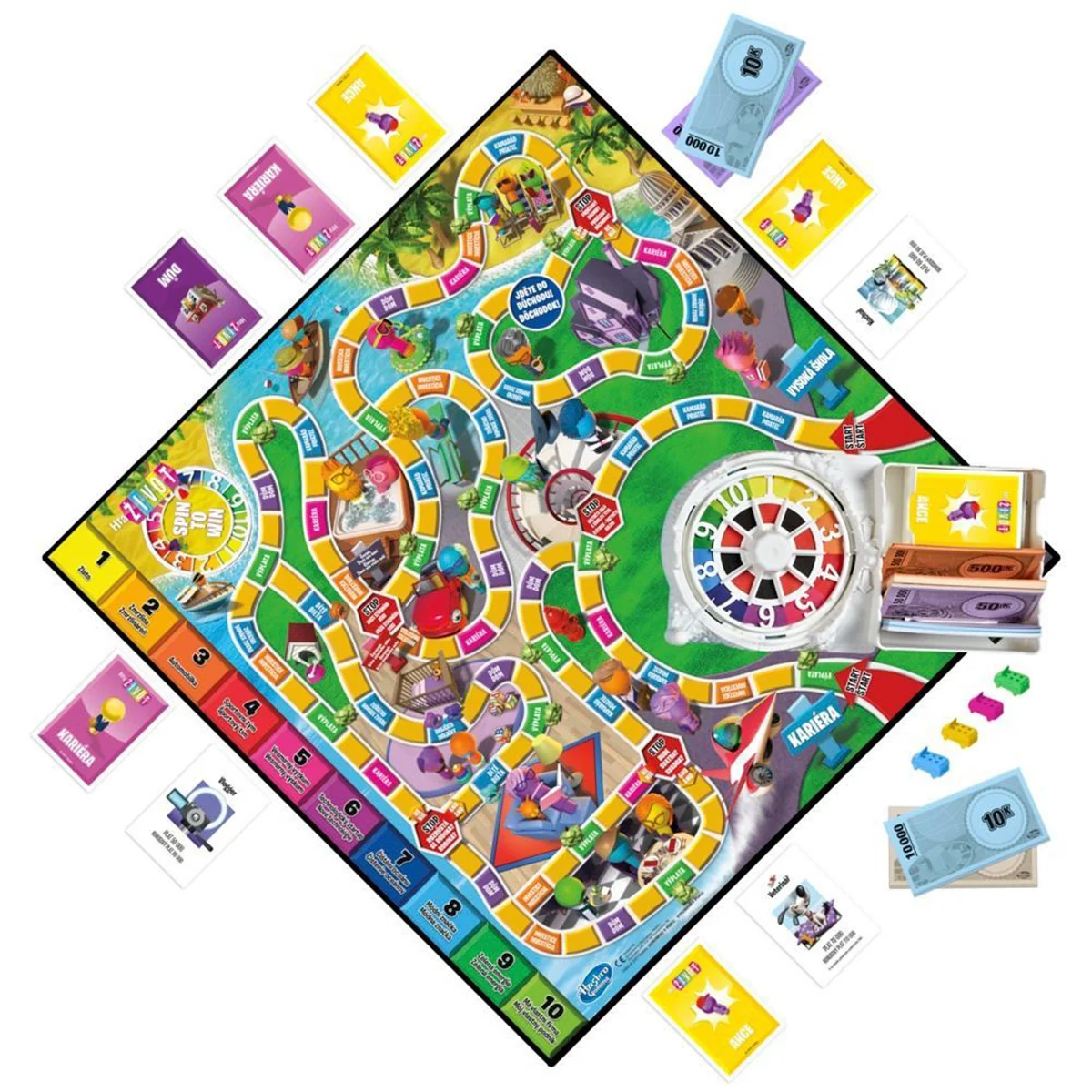 JUEGO DE MESA HASBRO GAMES JUEGO DE LIFE - 5
