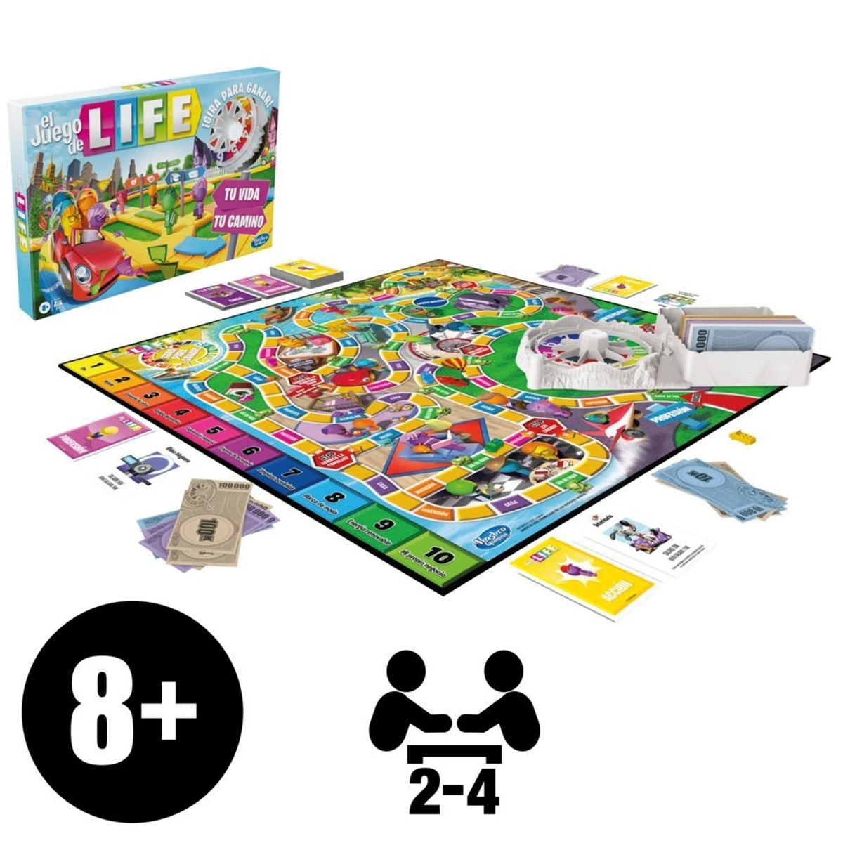 JUEGO DE MESA HASBRO GAMES JUEGO DE LIFE - 6