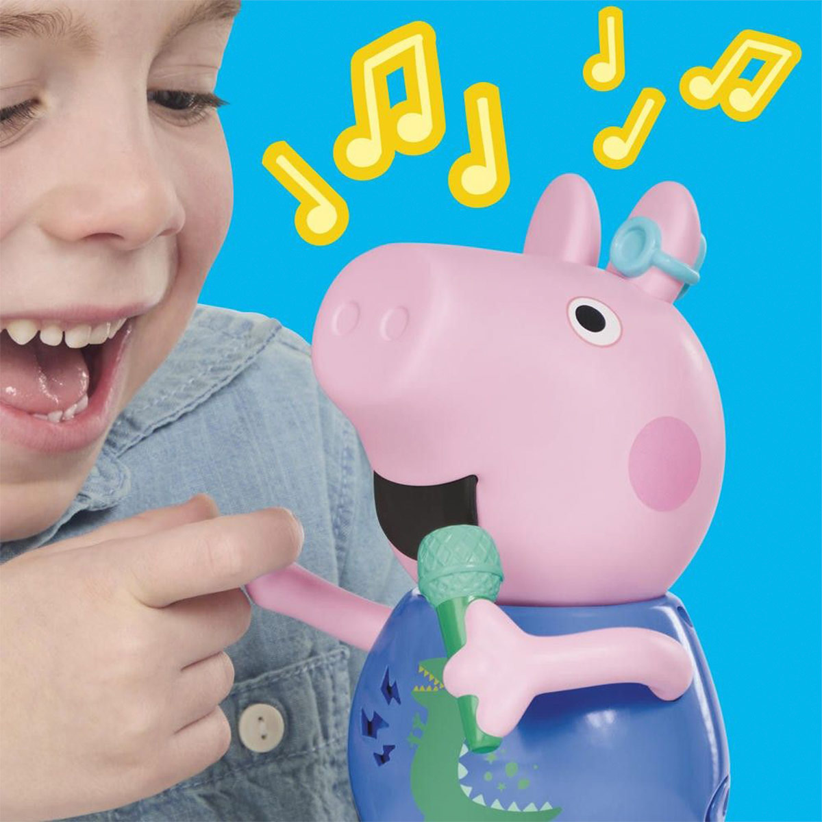 MUÑECA PEPPA PIG CANTA Y BROMEA GEORGE - 13