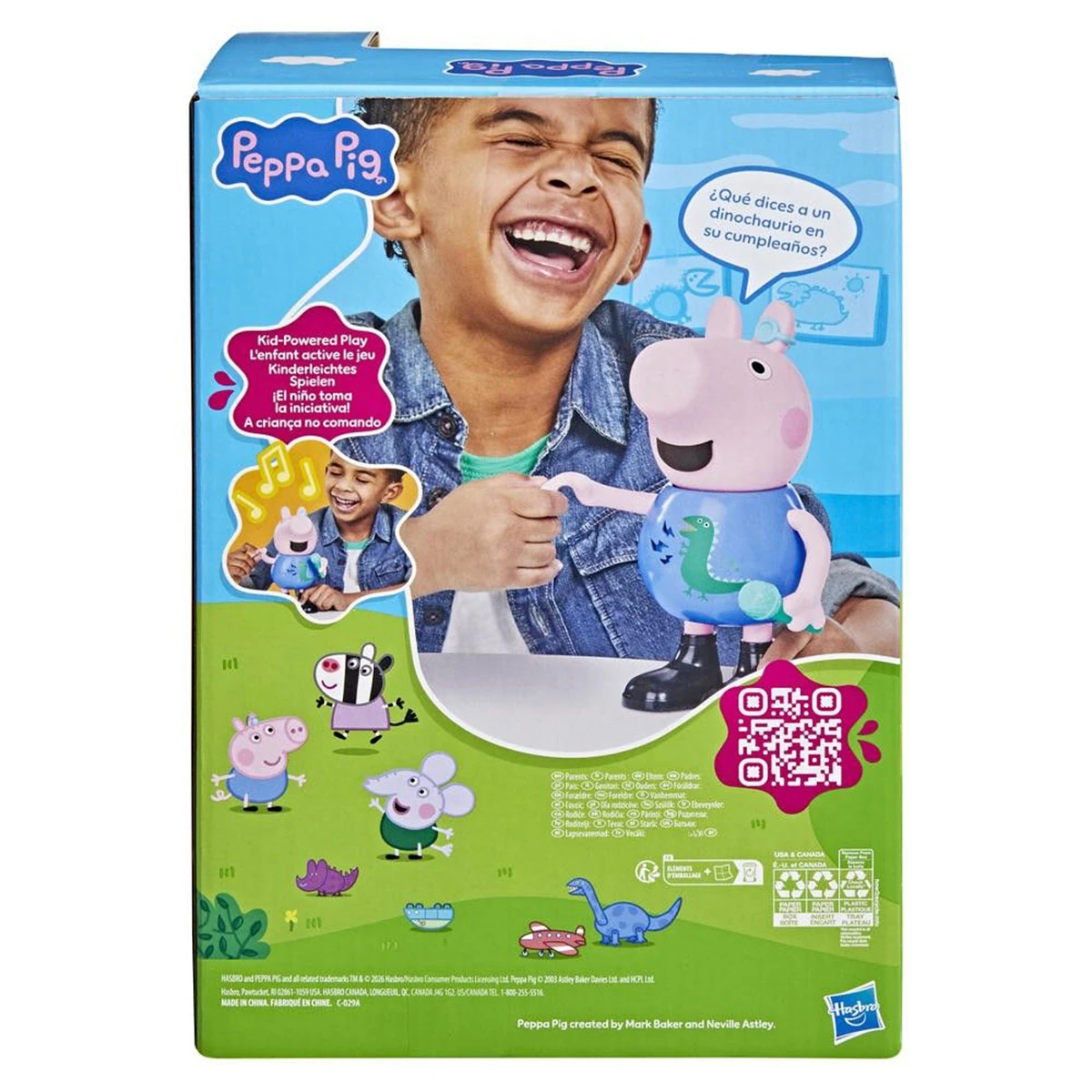 MUÑECA PEPPA PIG CANTA Y BROMEA GEORGE - 5