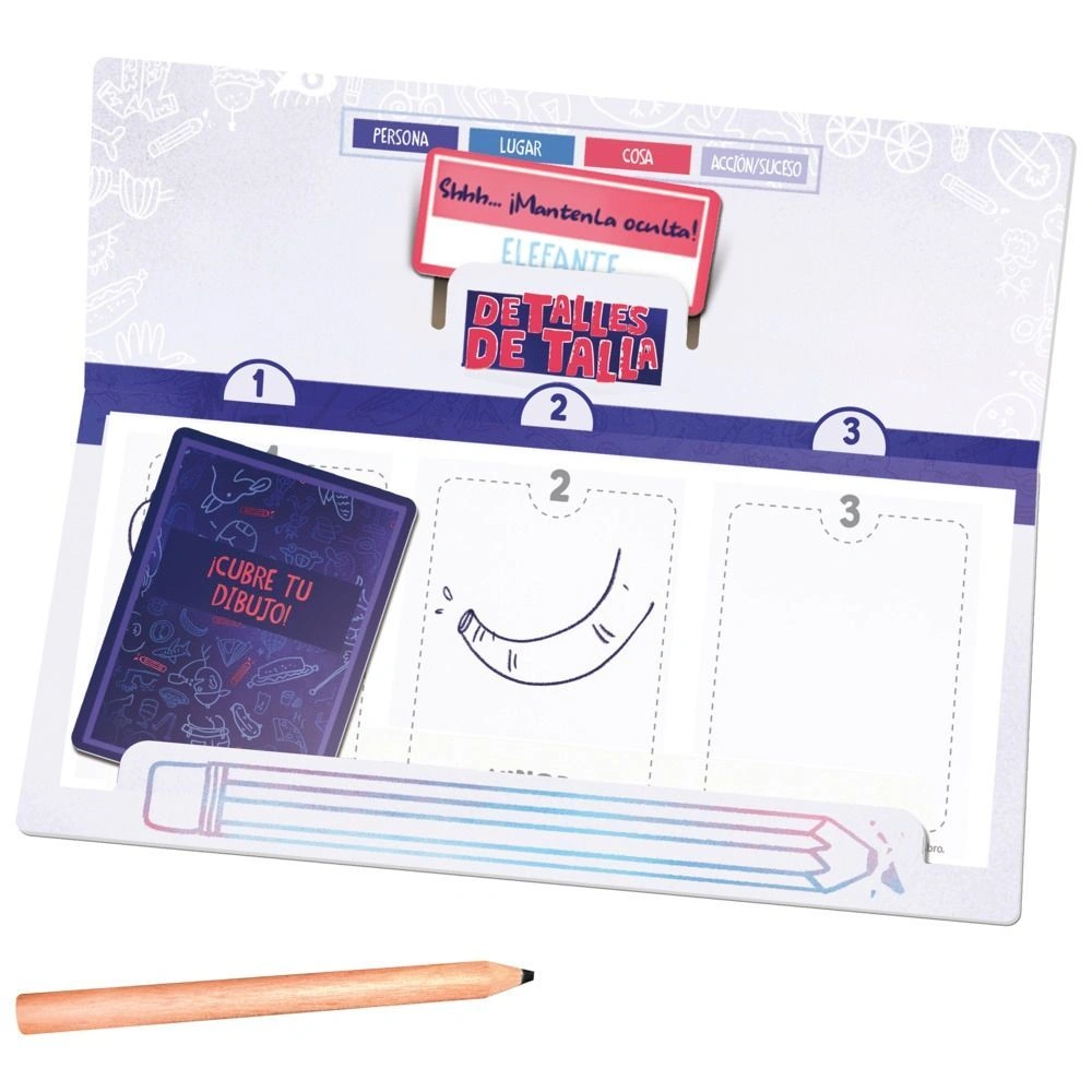 JUEGO DE MESA HASBRO GAMES DETALLES EN TALLA - 2