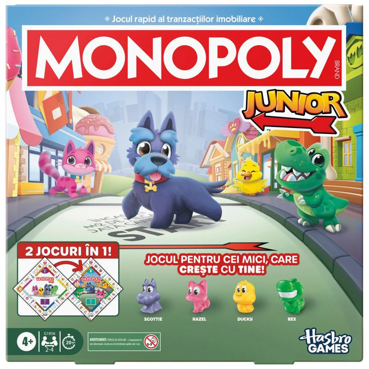 JUEGO DE MESA MONOPOLY JUNIOR EDICIÓN 2026 - 1