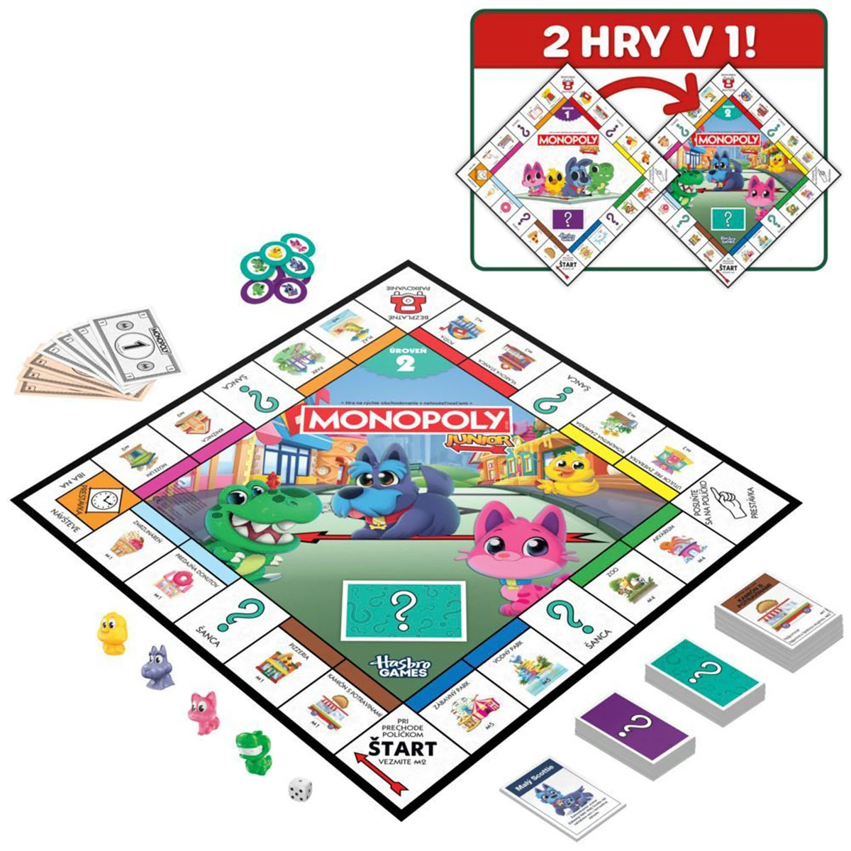 JUEGO DE MESA MONOPOLY JUNIOR EDICIÓN 2026 - 2