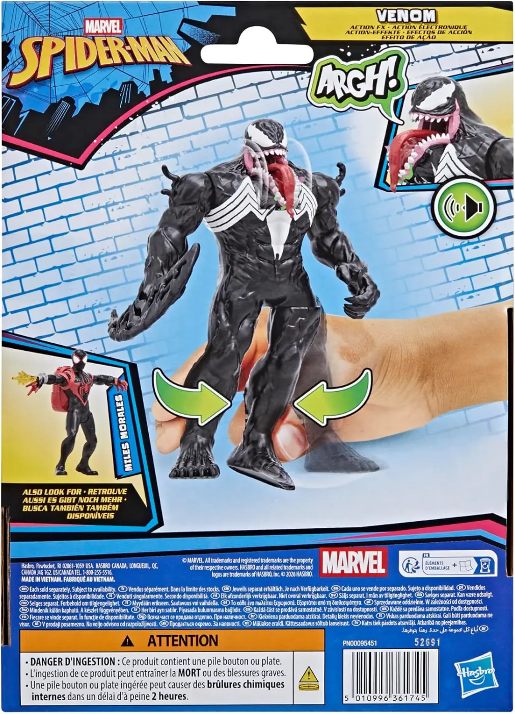 FIGURA DE ACCIÓN VENOM ACTION FX MARVEL 6 PULGADAS - 13