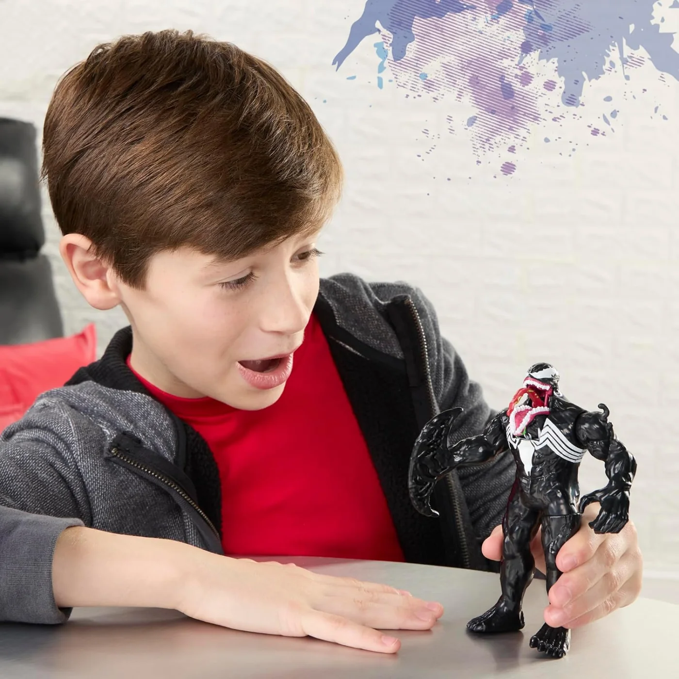 FIGURA DE ACCIÓN VENOM ACTION FX MARVEL 6 PULGADAS - 9