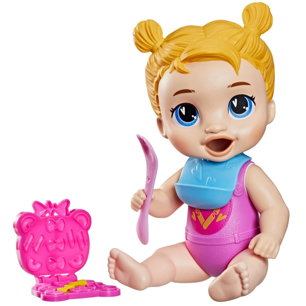 MUÑECA BABY ALIVE DINNERTIME CREATIONS, CABELLO RUBIO - 5