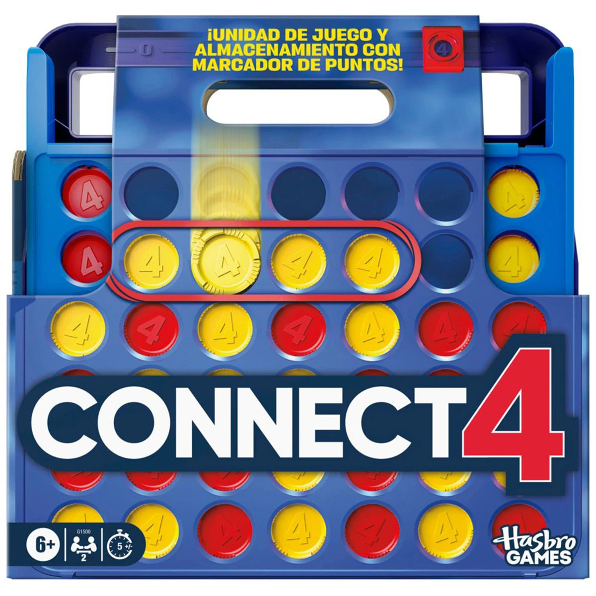JUEGO DE MESA HASBRO GAMES CONECTA 4 - 2