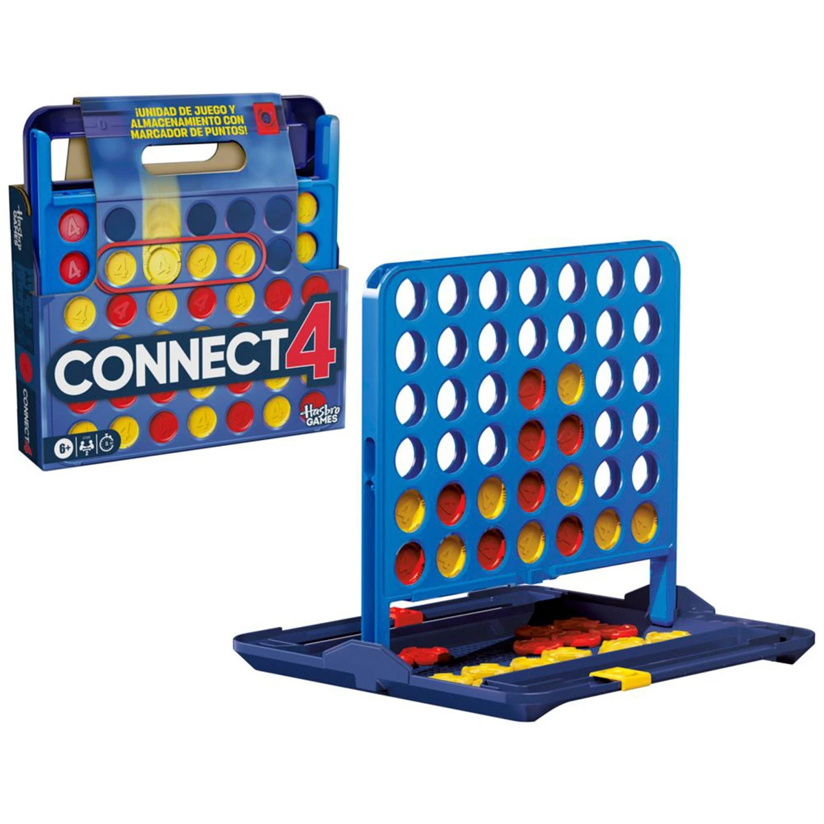 JUEGO DE MESA HASBRO GAMES CONECTA 4 - 3