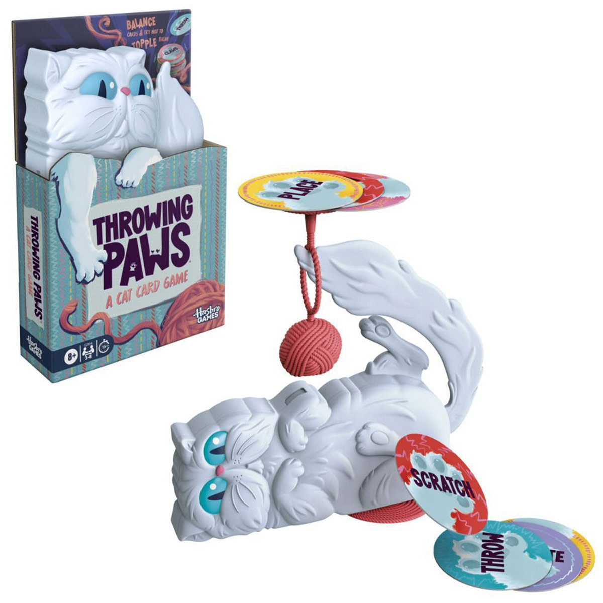 JUEGO DE MESA HASBRO GAMES THROWING PAWS - 3