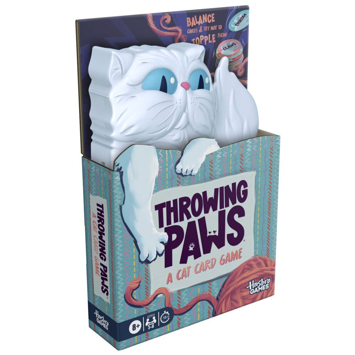 JUEGO DE MESA HASBRO GAMES THROWING PAWS - 6