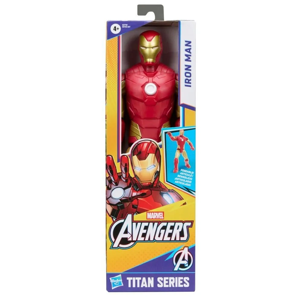 FIGURA DE ACCIÓN IRON MAN TITAN HERO MARVEL 12 PULGADAS - 2
