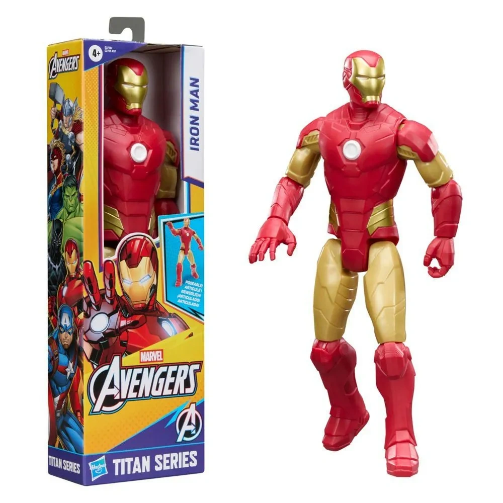 FIGURA DE ACCIÓN IRON MAN TITAN HERO MARVEL 12 PULGADAS - 3