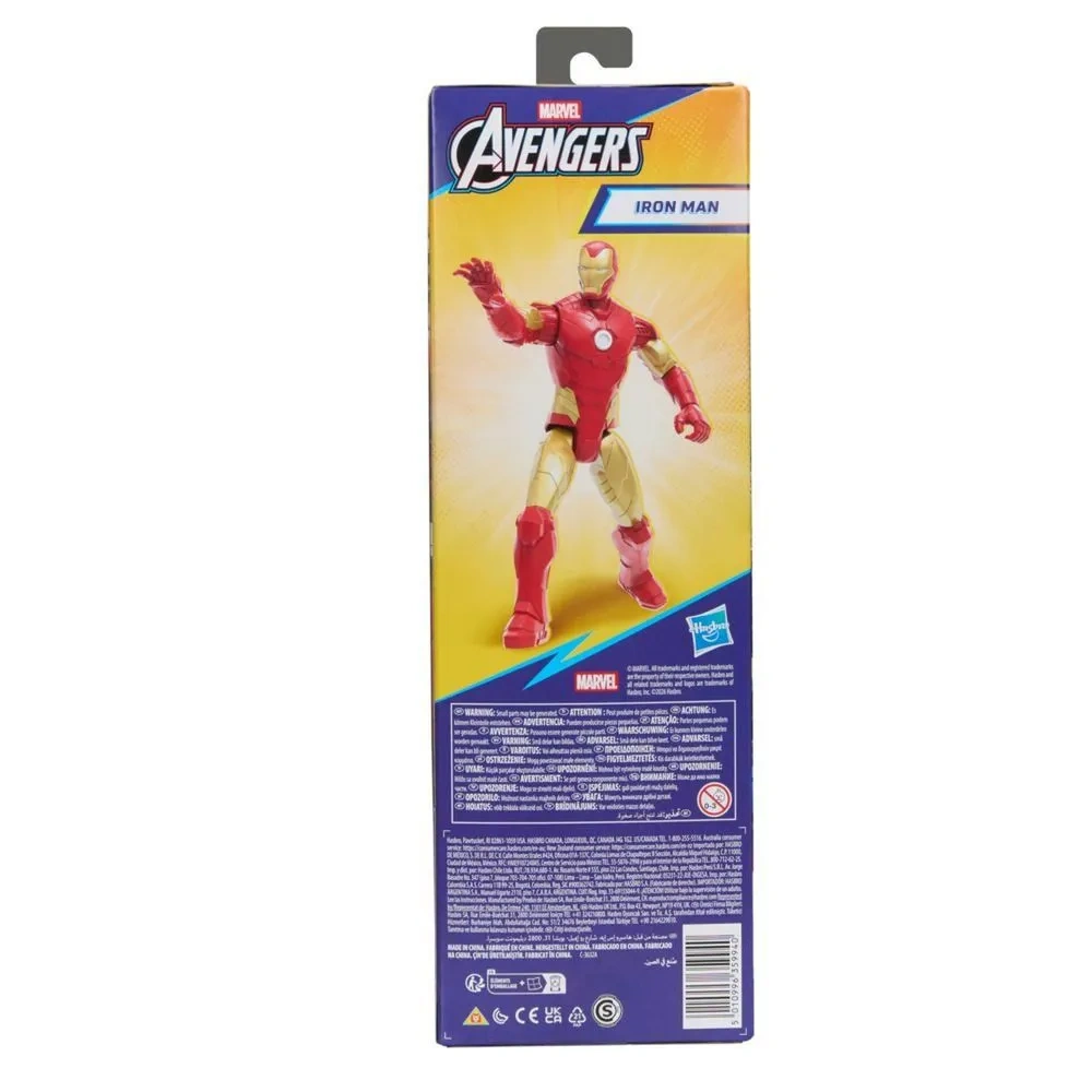 FIGURA DE ACCIÓN IRON MAN TITAN HERO MARVEL 12 PULGADAS - 5