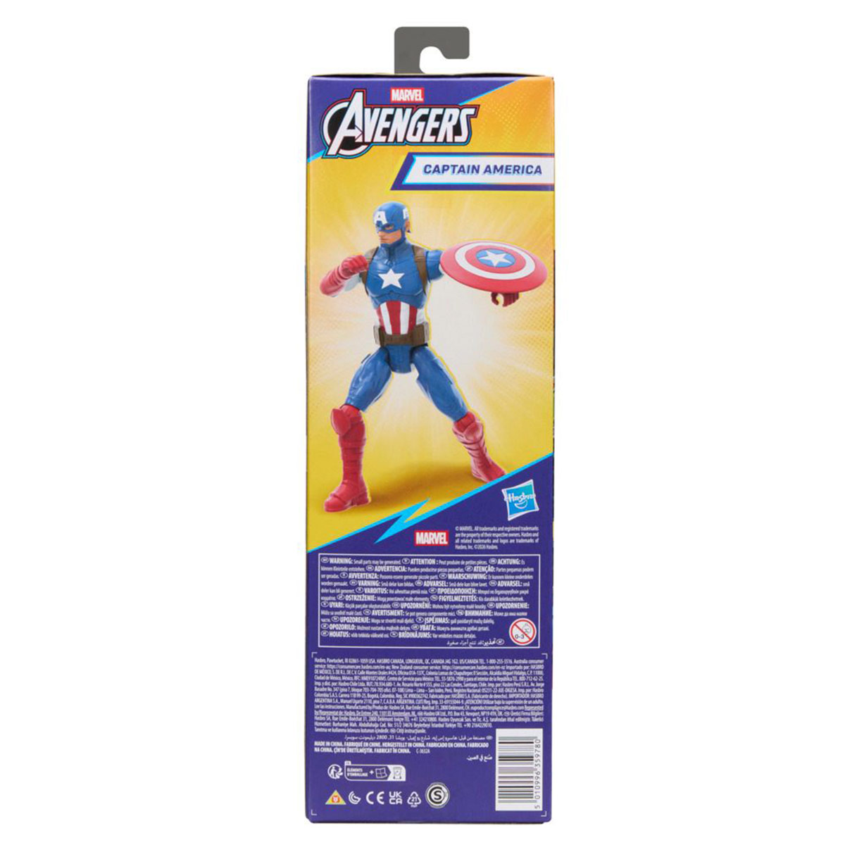 FIGURA DE ACCIÓN MARVEL AVENGERS TITAN SERIES CAPITÁN AMÉRICA - 4