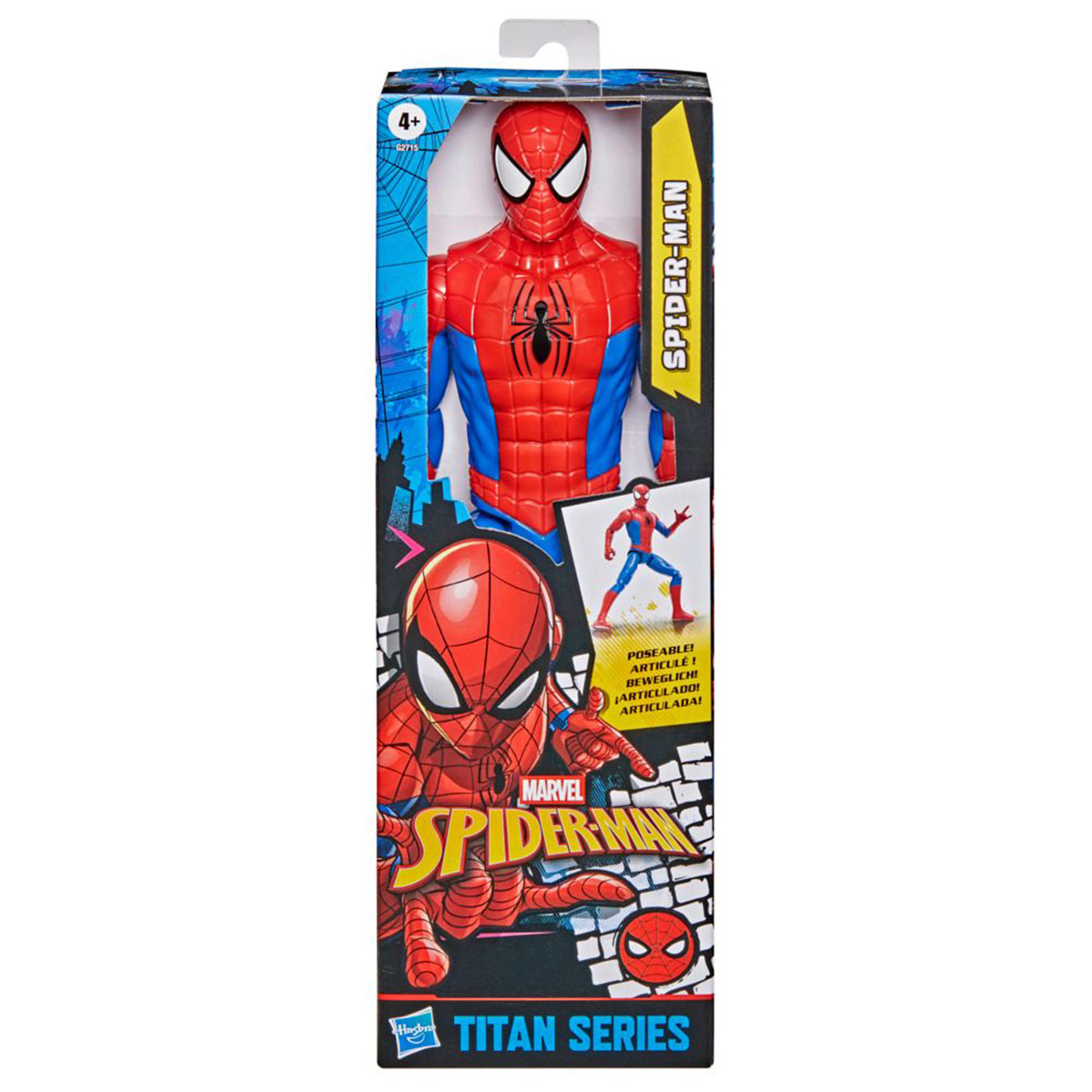 FIGURA DE ACCIÓN MARVEL TITAN SERIES SPIDER-MAN - 3