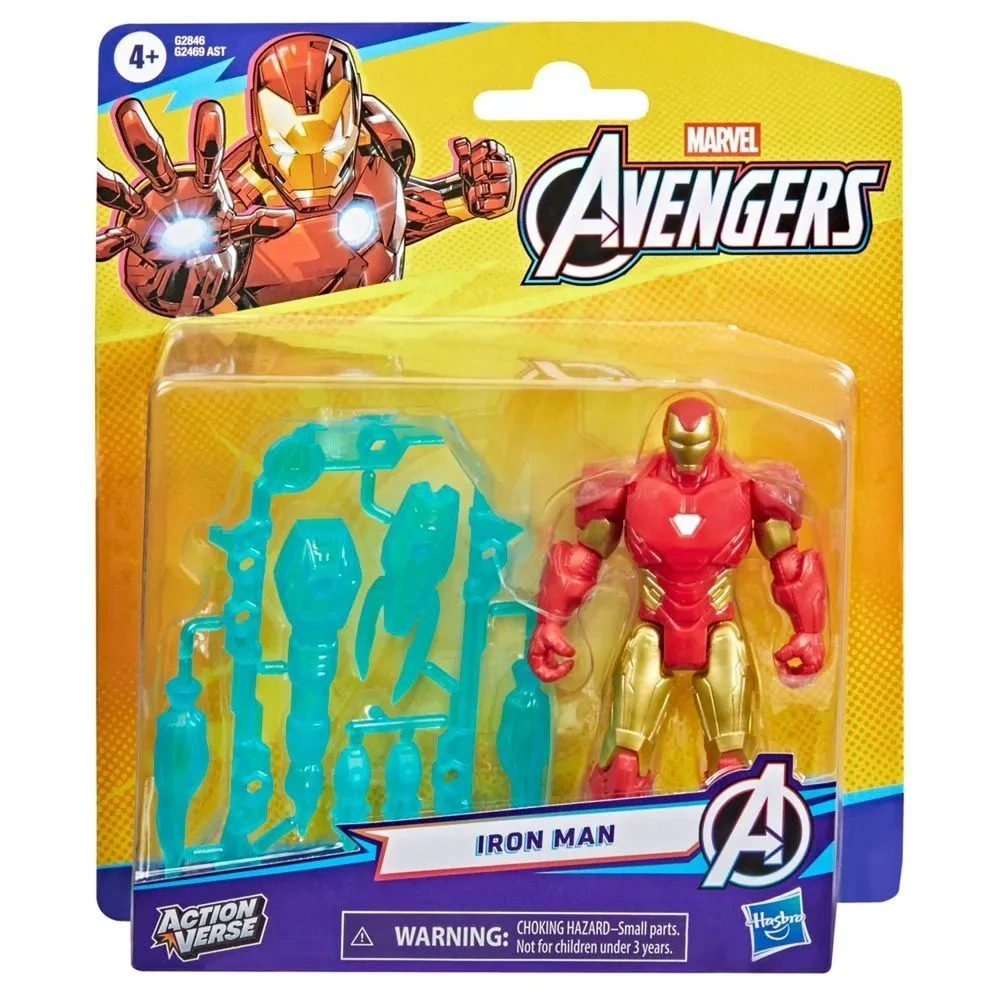 FIGURA DE ACCIÓN EVERGREEN BASIC IRON MAN MARVEL  - 2