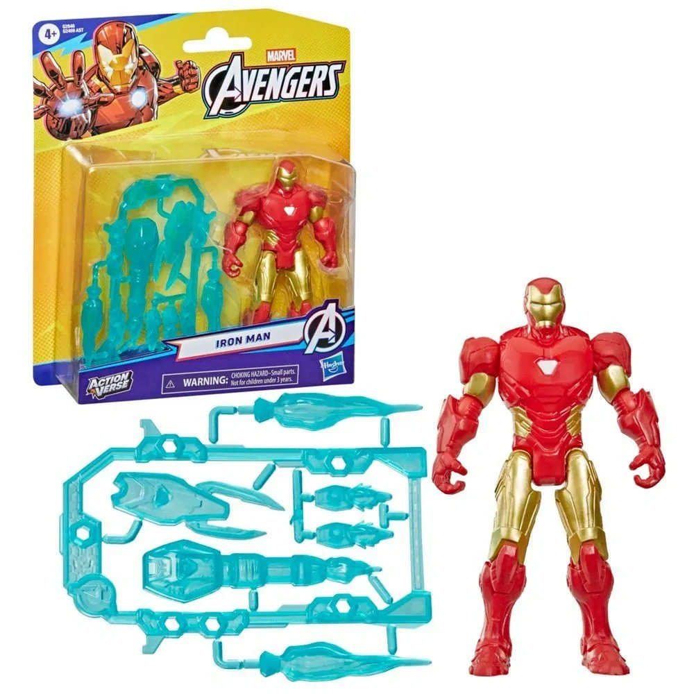 FIGURA DE ACCIÓN EVERGREEN BASIC IRON MAN MARVEL  - 3