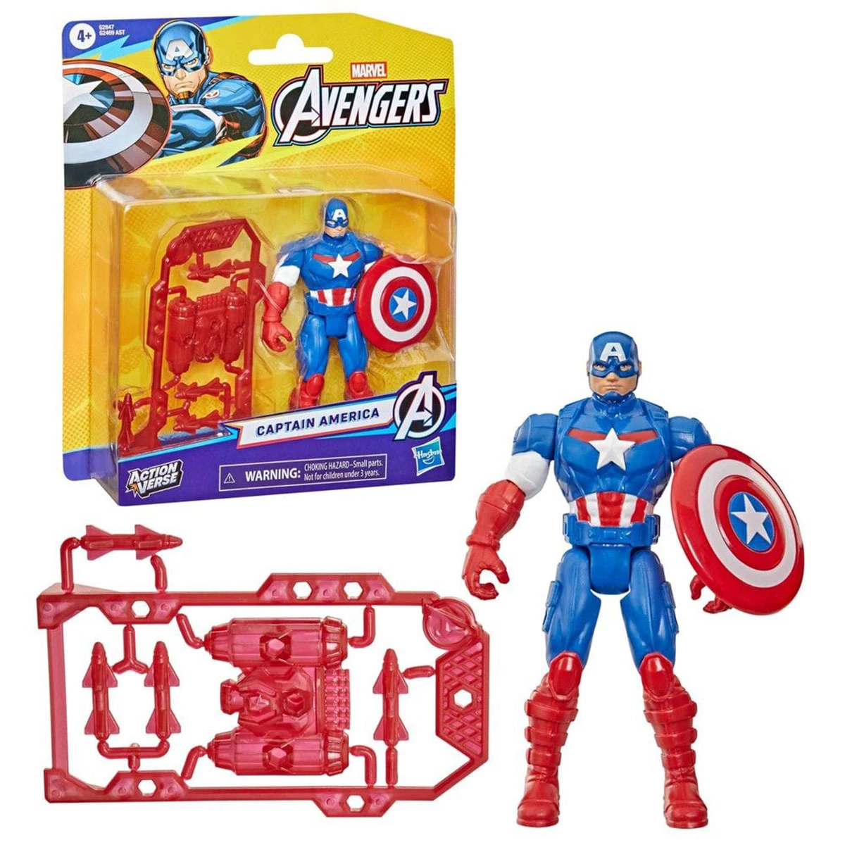 FIGURA DE ACCIÓN MARVEL AVENGERS ACTIONVERSE CAPITÁN AMÉRICA - 1