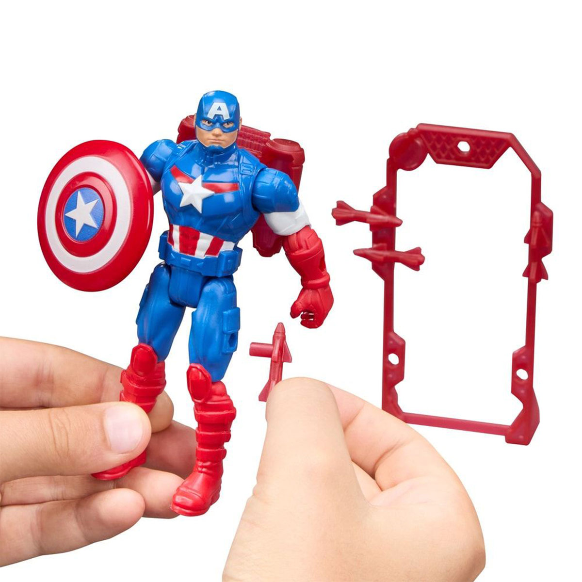 FIGURA DE ACCIÓN MARVEL AVENGERS ACTIONVERSE CAPITÁN AMÉRICA - 9