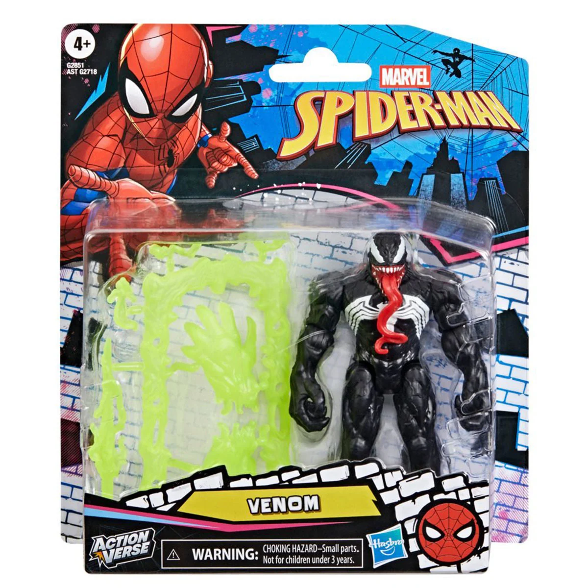 FIGURA DE ACCIÓN SPIDER-MAN ACTIONVERSE VENOM - 1