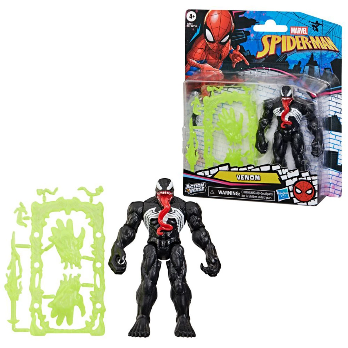 FIGURA DE ACCIÓN SPIDER-MAN ACTIONVERSE VENOM - 3