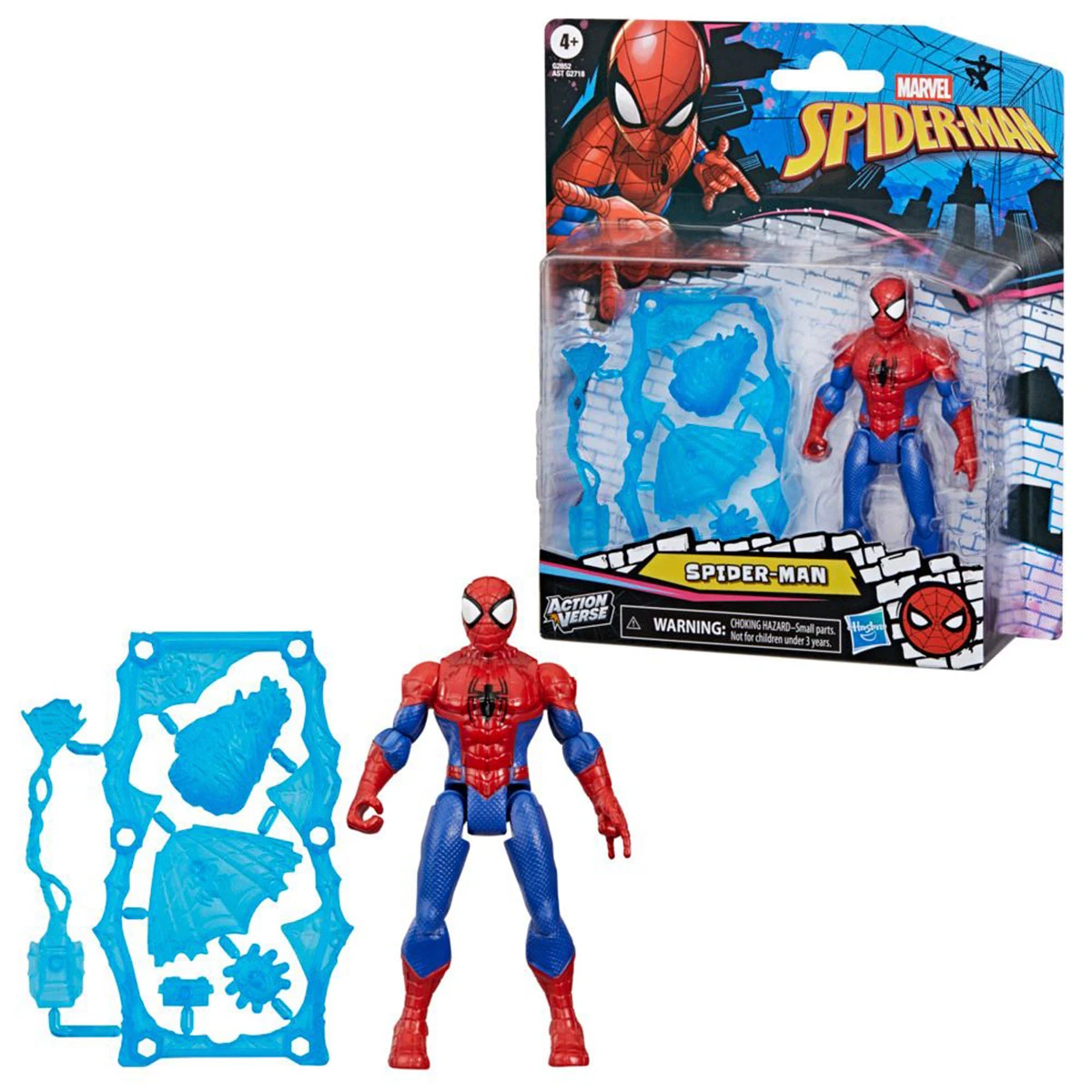 FIGURA DE ACCIÓN SPIDER-MAN ACTIONVERSE DE SPIDERMAN - 3