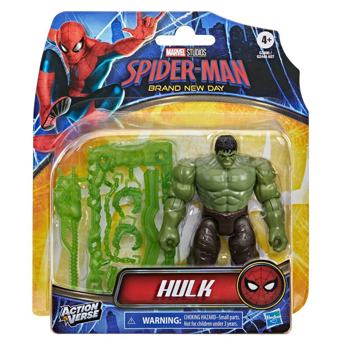 FIGURA DE ACCIÓN SPIDERMAN ACTIONVERSE BRAND NEW DAY HULK - 3
