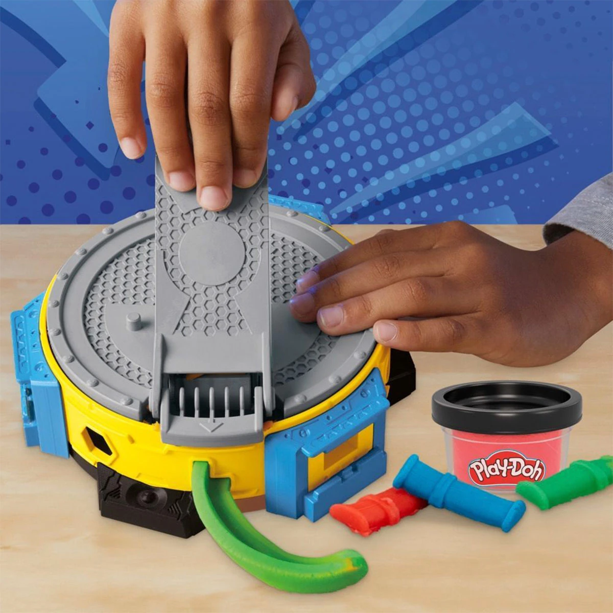 MASAS Y PLASTILINAS PLAY DOH MARVEL HULK APLASTA Y MOLDEA - 14