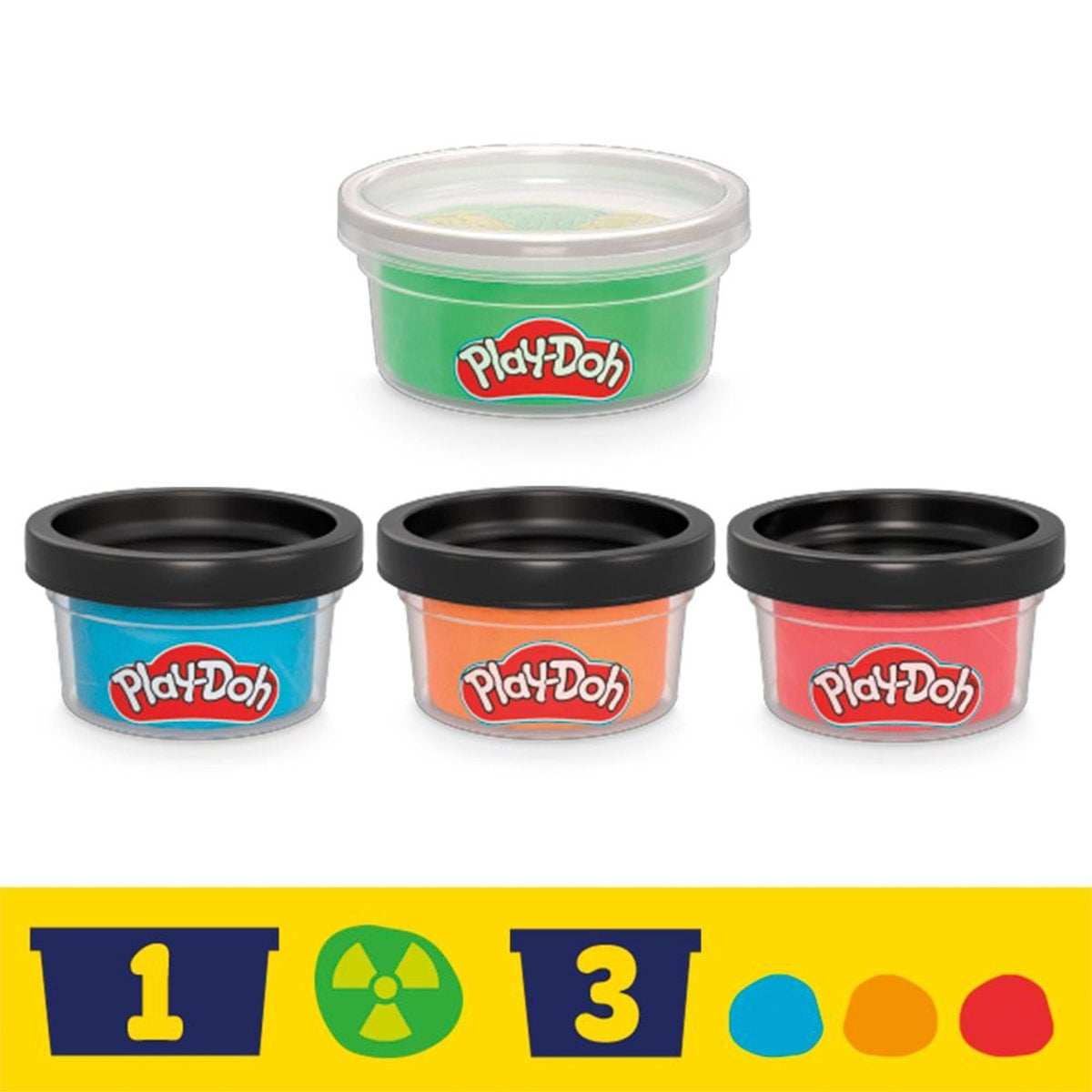 MASAS Y PLASTILINAS PLAY DOH MARVEL HULK APLASTA Y MOLDEA - 6