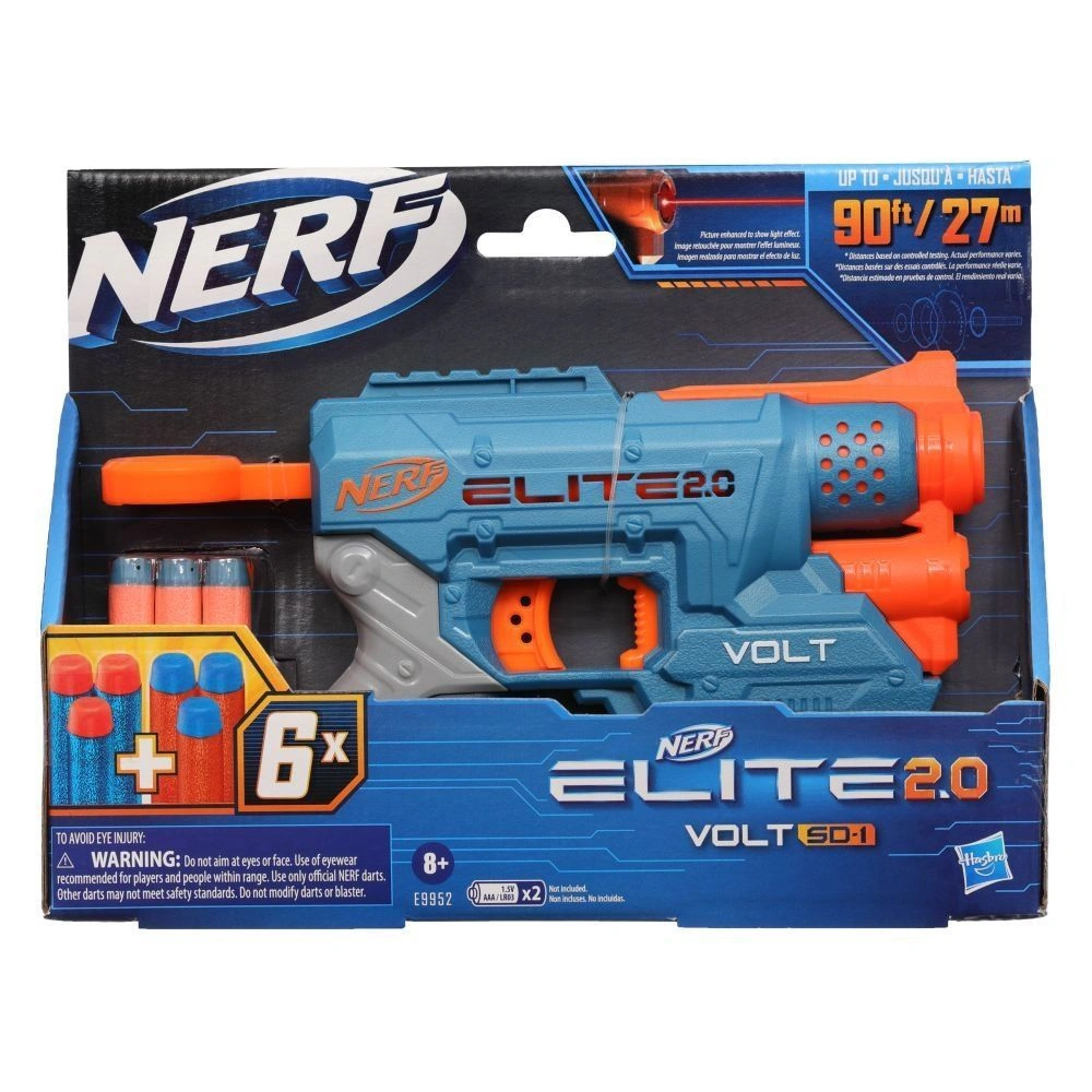 LANZADOR NERF ELITE 2.0 VOLT SD-1 INCLUYE 6 DARDOS COLECCIÓN - 2