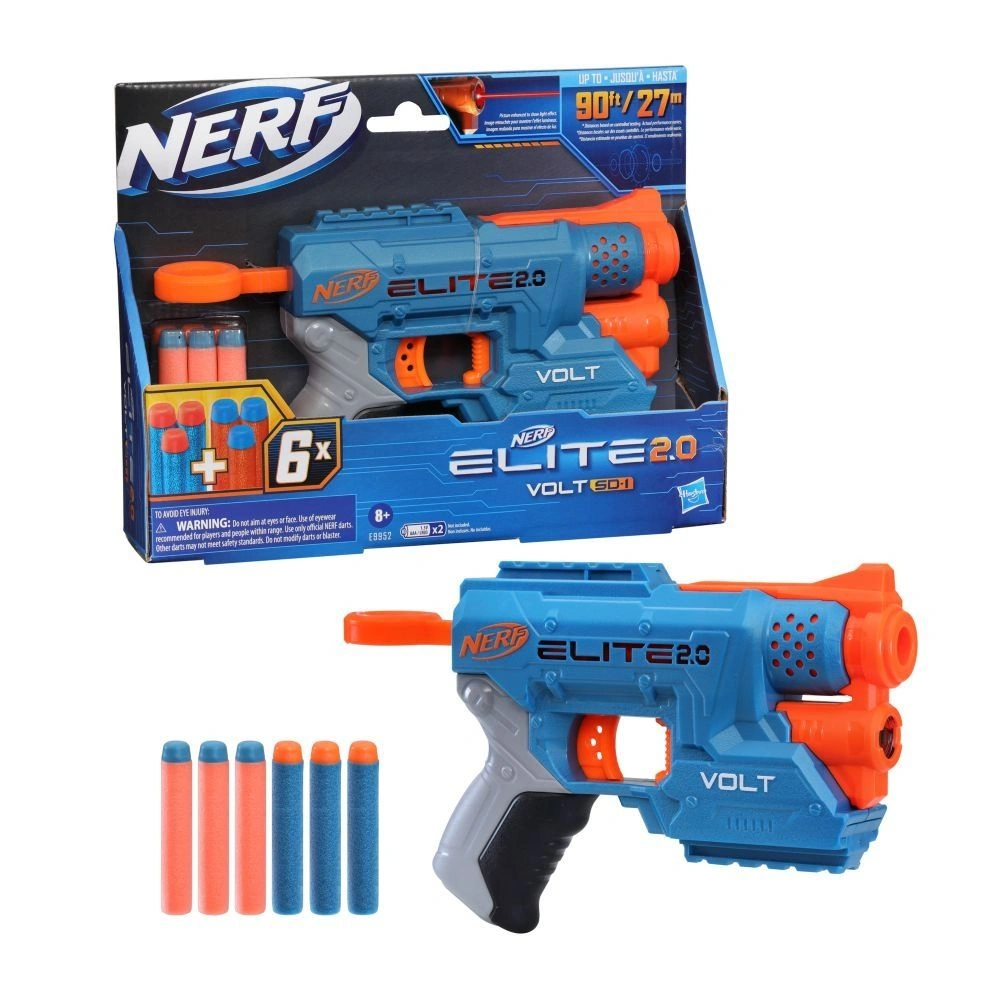 LANZADOR NERF ELITE 2.0 VOLT SD-1 INCLUYE 6 DARDOS COLECCIÓN - 3