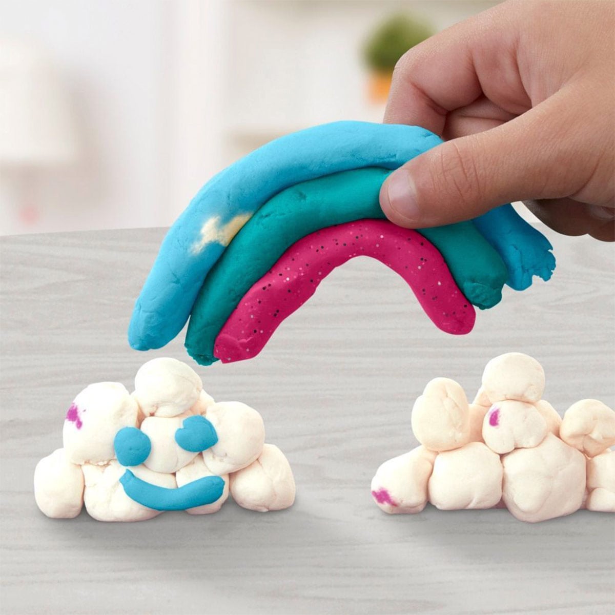 MASAS Y PLASTILINAS PLAY DOH SET BRILLANTES CREACIONES - 9