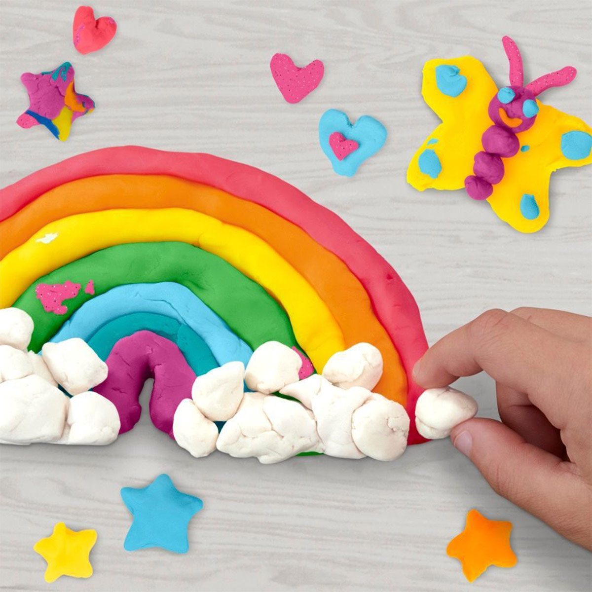 MASAS Y PLASTILINAS PLAY DOH SET BRILLANTES CREACIONES - 10