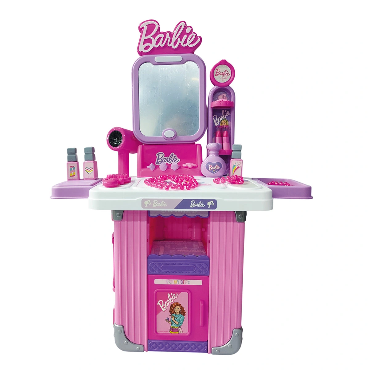 SET DE JUEGO BARBIE GLAM STATION SUITCA - 2