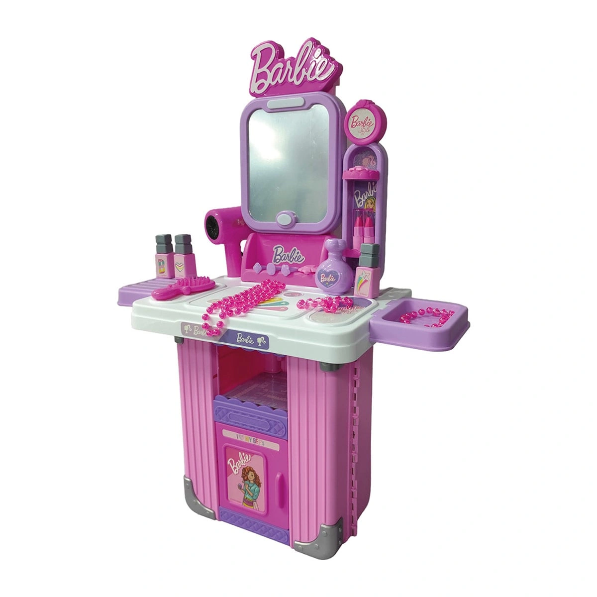 SET DE JUEGO BARBIE GLAM STATION SUITCA - 3