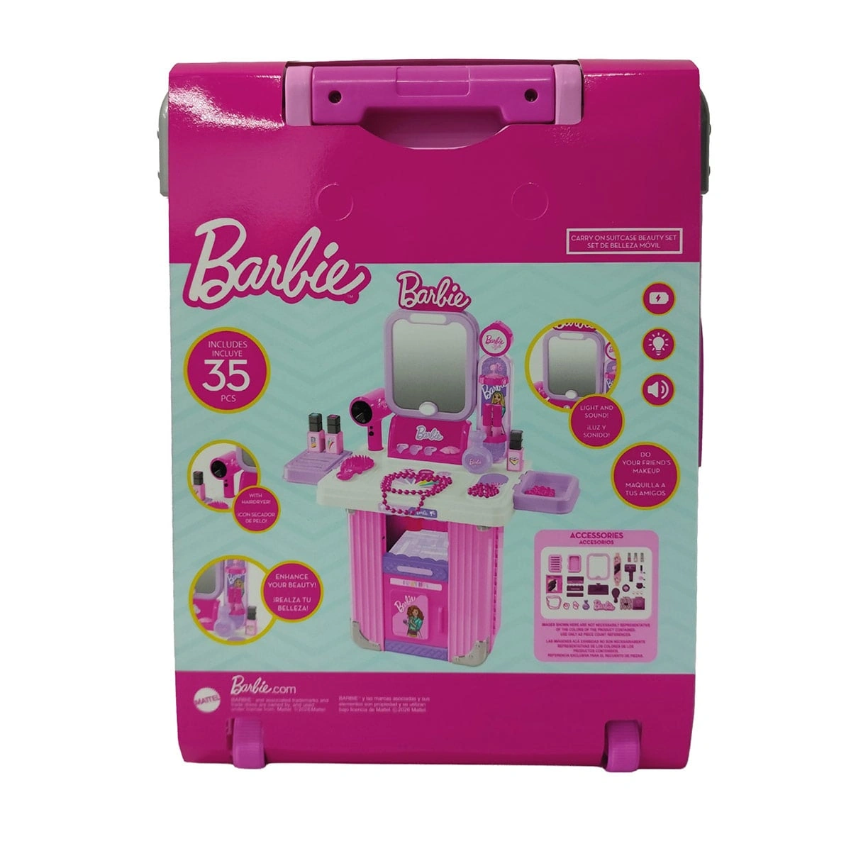SET DE JUEGO BARBIE GLAM STATION SUITCA - 5