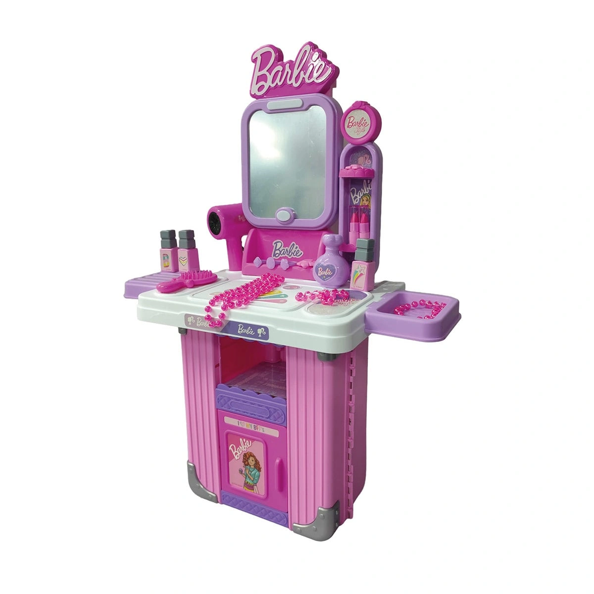 SET DE JUEGO BARBIE GLAM STATION SUITCA - 6