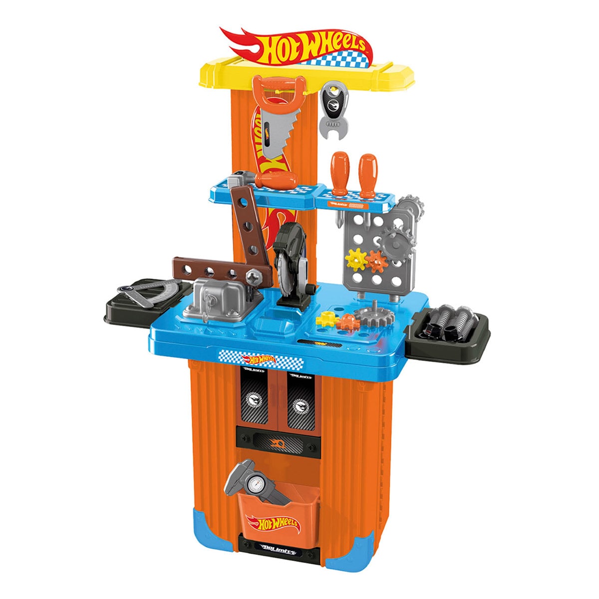 SET DE JUEGO HOT WHEELS HERRAMIENTAS RACING GARAGE - 1