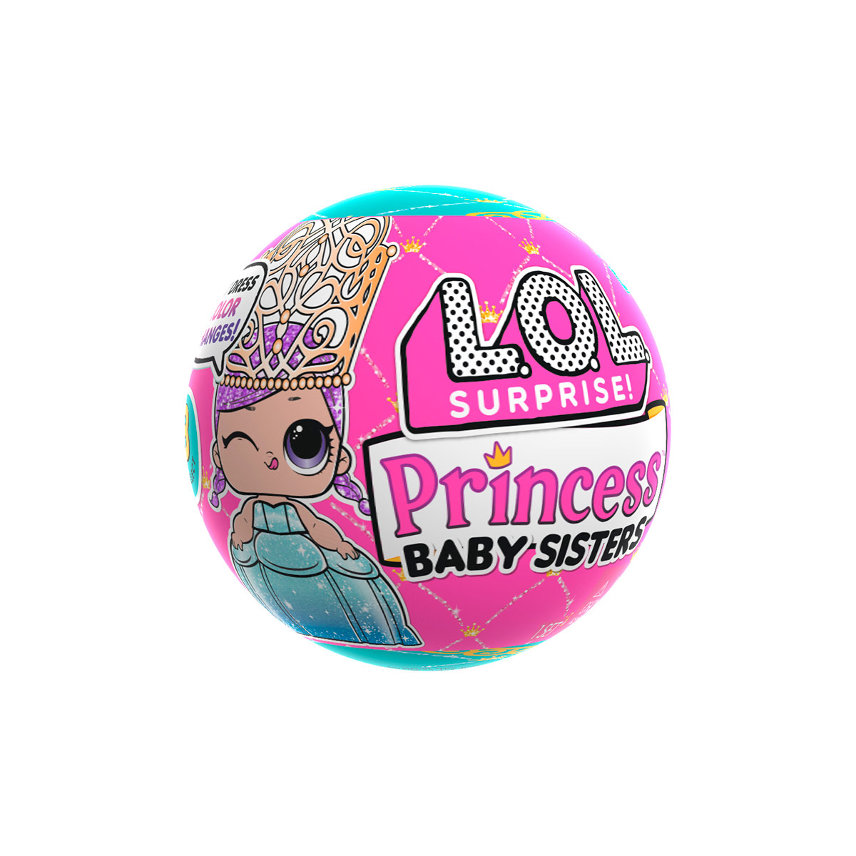 MUÑECA L.O.L. SURPRISE PRINCESS BABY SIS - 6