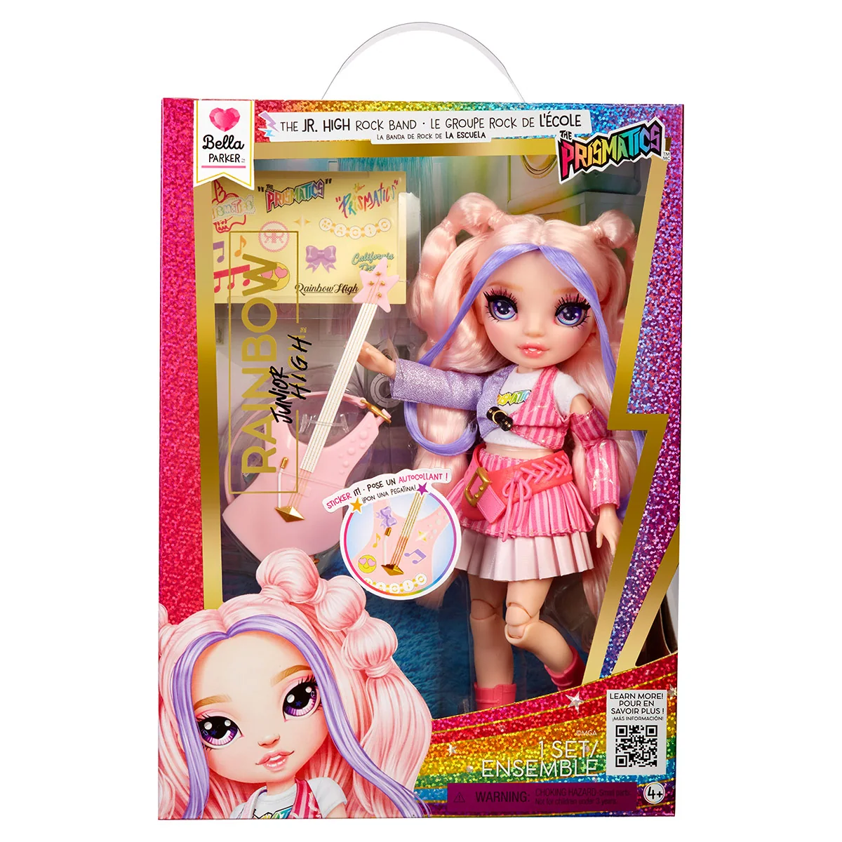 MUÑECA RAINBOW HIGH JUNIOR HIGH ROCKBAND FASHION DOLLS - 1