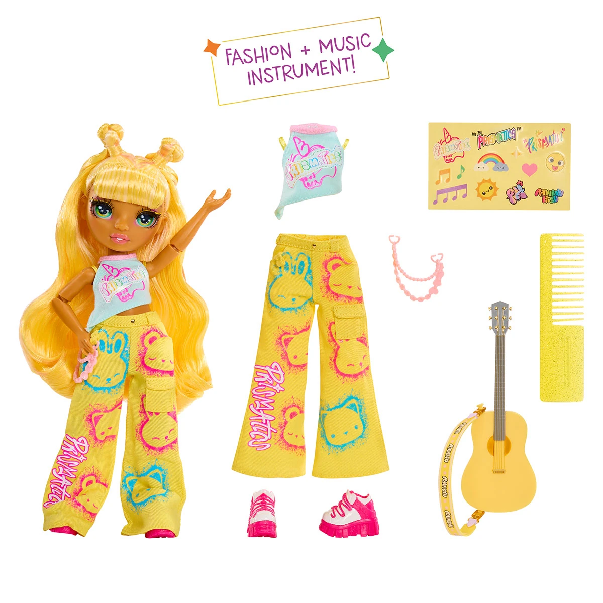 MUÑECA RAINBOW HIGH JUNIOR HIGH ROCKBAND FASHION DOLLS - 11