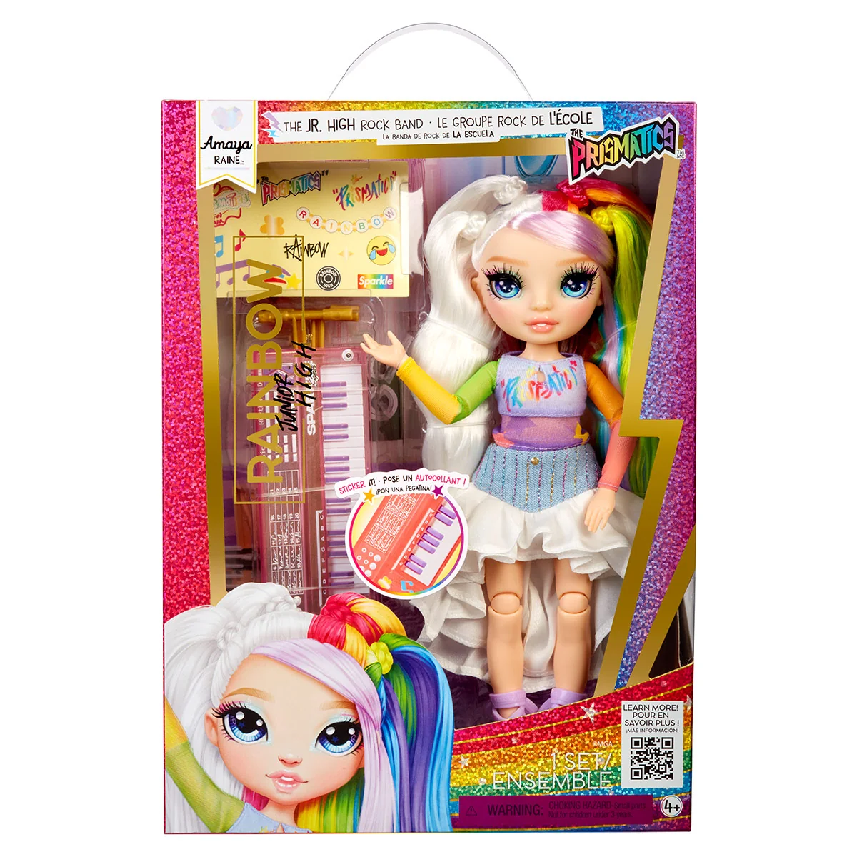 MUÑECA RAINBOW HIGH JUNIOR HIGH ROCKBAND FASHION DOLLS - 4