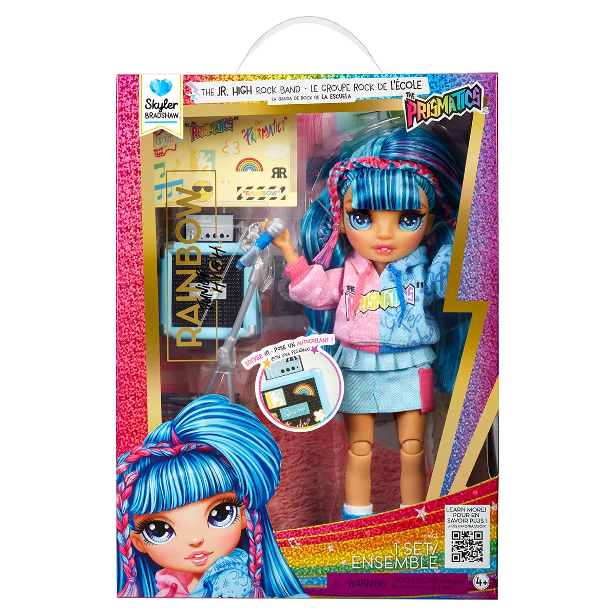 MUÑECA RAINBOW HIGH JUNIOR HIGH ROCKBAND FASHION DOLLS - 7
